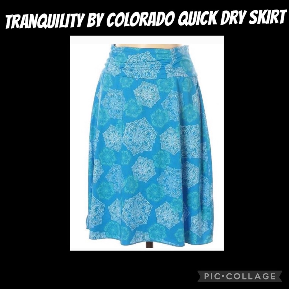 🦋Tranquility by Colorado Clothing Travel Skirt🐬